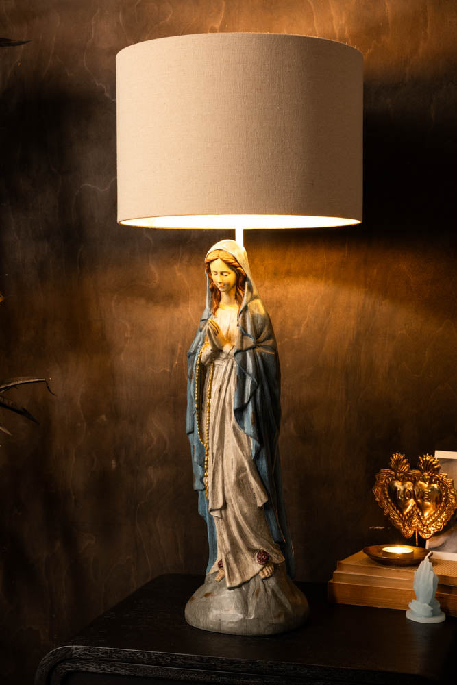 Antique-Style Santa Maria Table Lamp