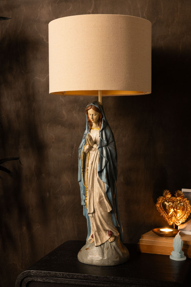 Antique-Style Santa Maria Table Lamp