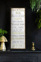 Vintage-Style Cocktail Mirror