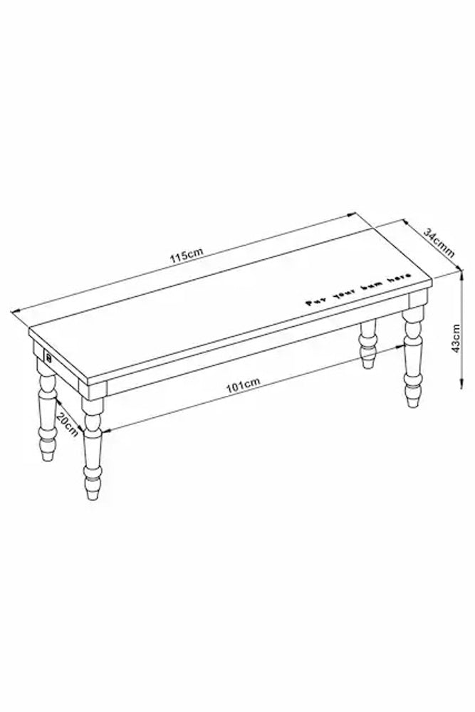 Apothecary Bench