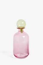 Pink & Green Apothecary Bottle