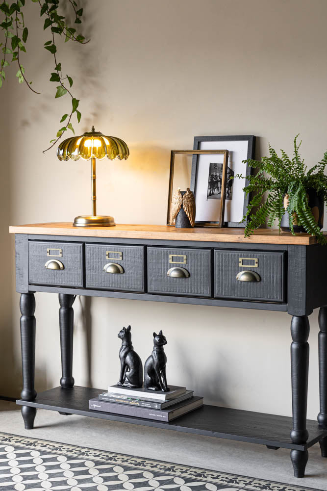 Apothecary Console Table