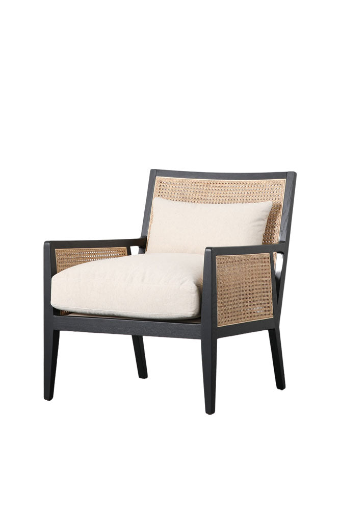 Artisan Wooden Framed Armchair Cream