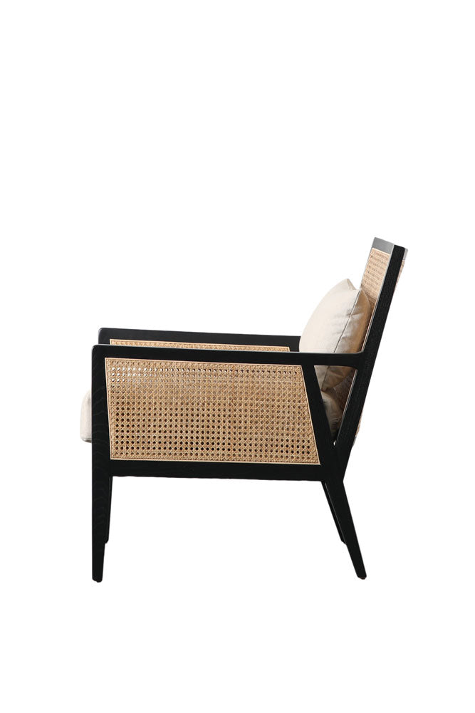 Artisan Wooden Framed Armchair Cream