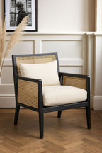 Artisan Wooden Framed Armchair Cream