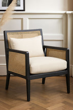 Artisan Wooden Framed Armchair Cream
