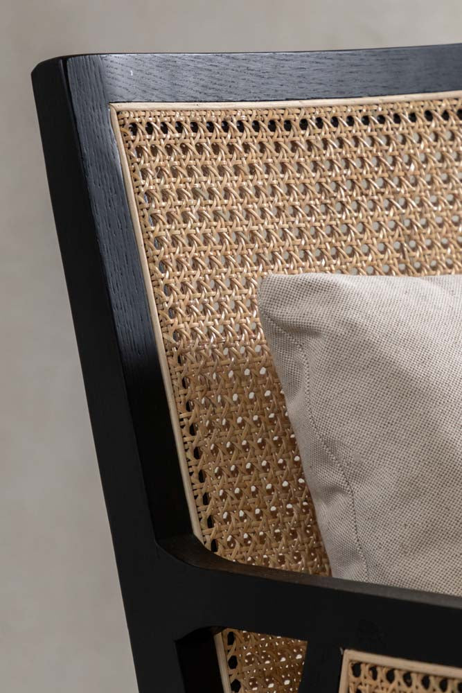 Artisan Wooden Framed Armchair Cream