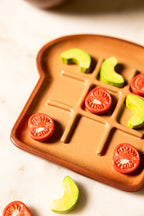 Avocado & Tomato on Toast Noughts & Crosses Game