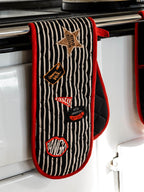 Badge Patch Oven Gloves