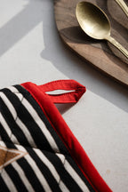 Badge Patch Oven Gloves