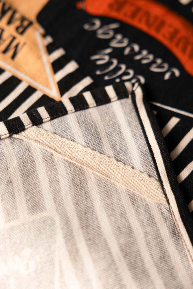 Badge Patch Tea Towel