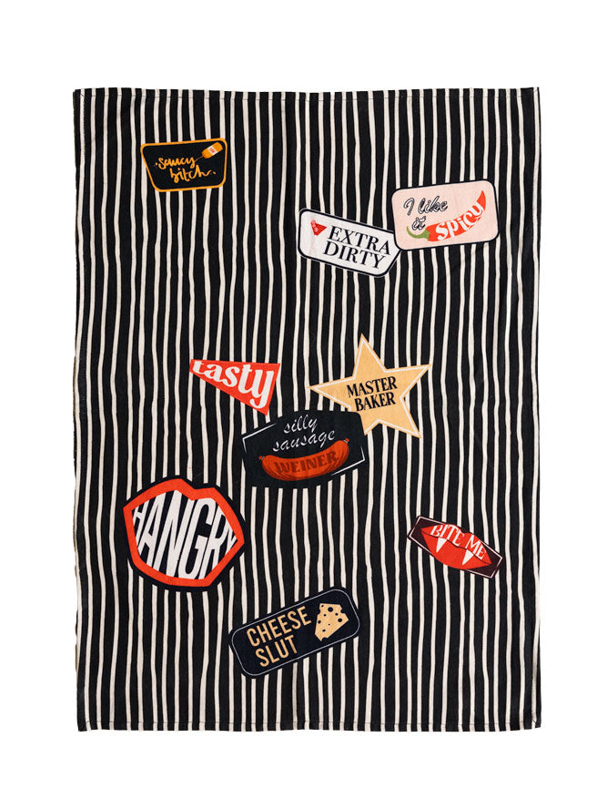 Badge Patch Tea Towel