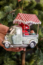 Barista Glass Christmas Tree Decoration