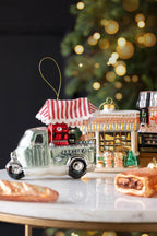 Barista Glass Christmas Tree Decoration