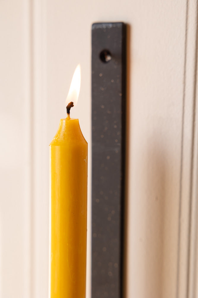 Beautiful Dinner Candle - Honey Yellow