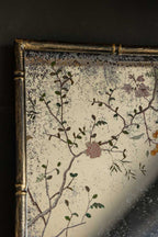 Beautiful Pink Chinoiserie Decorative Mirror