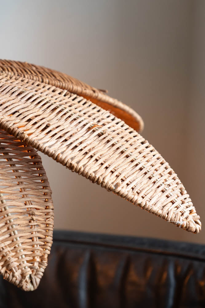 Beautiful Rattan Flower Easyfit Shade