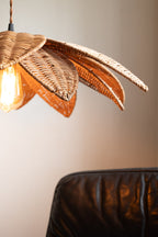Beautiful Rattan Flower Easyfit Shade