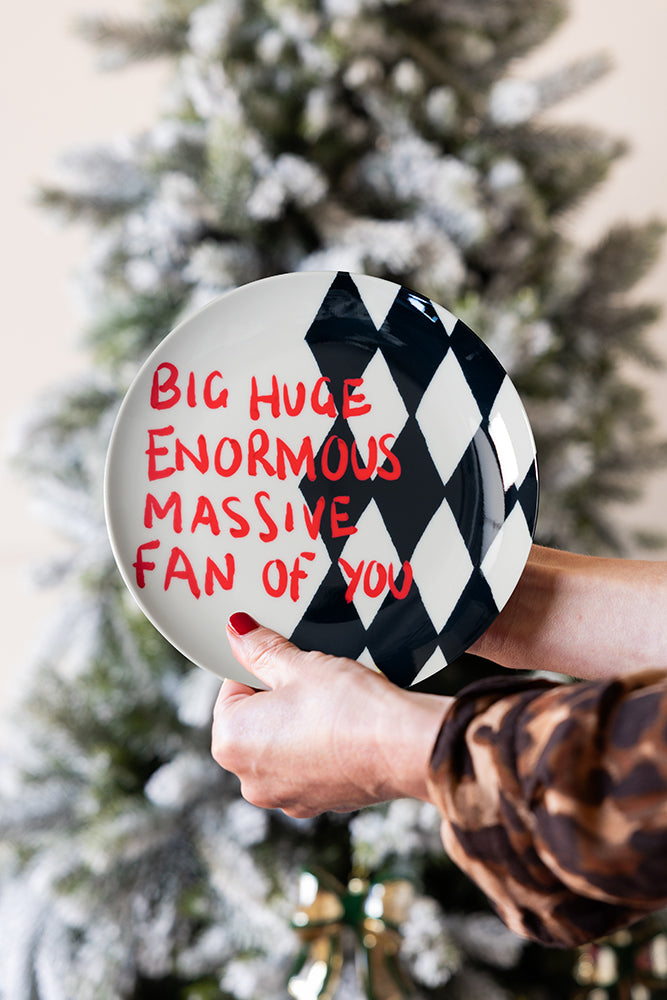 Big Fan Decorative Wall Plate