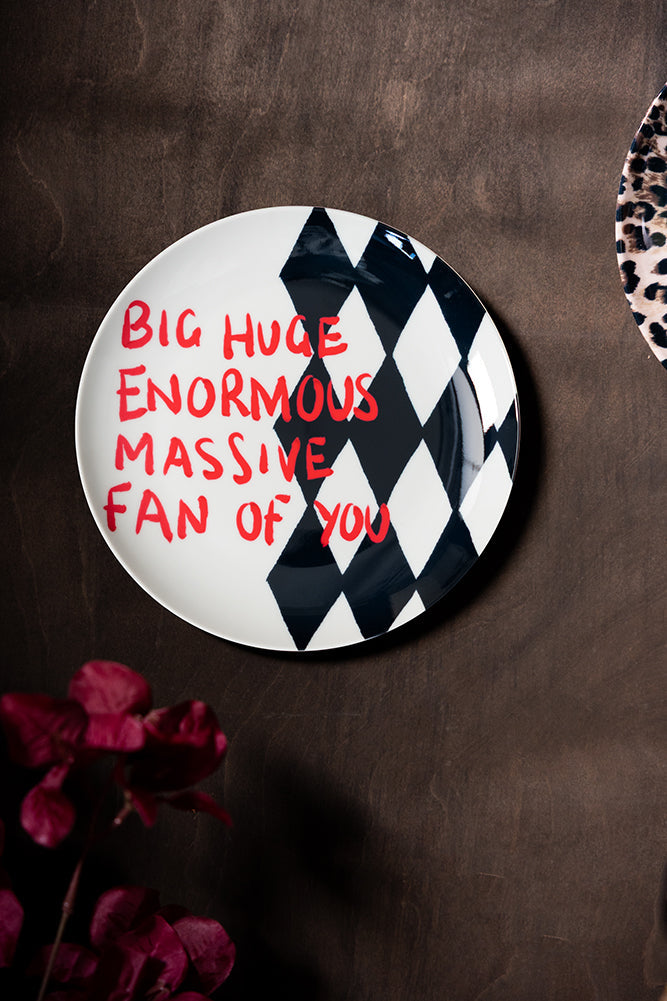 Big Fan Decorative Wall Plate