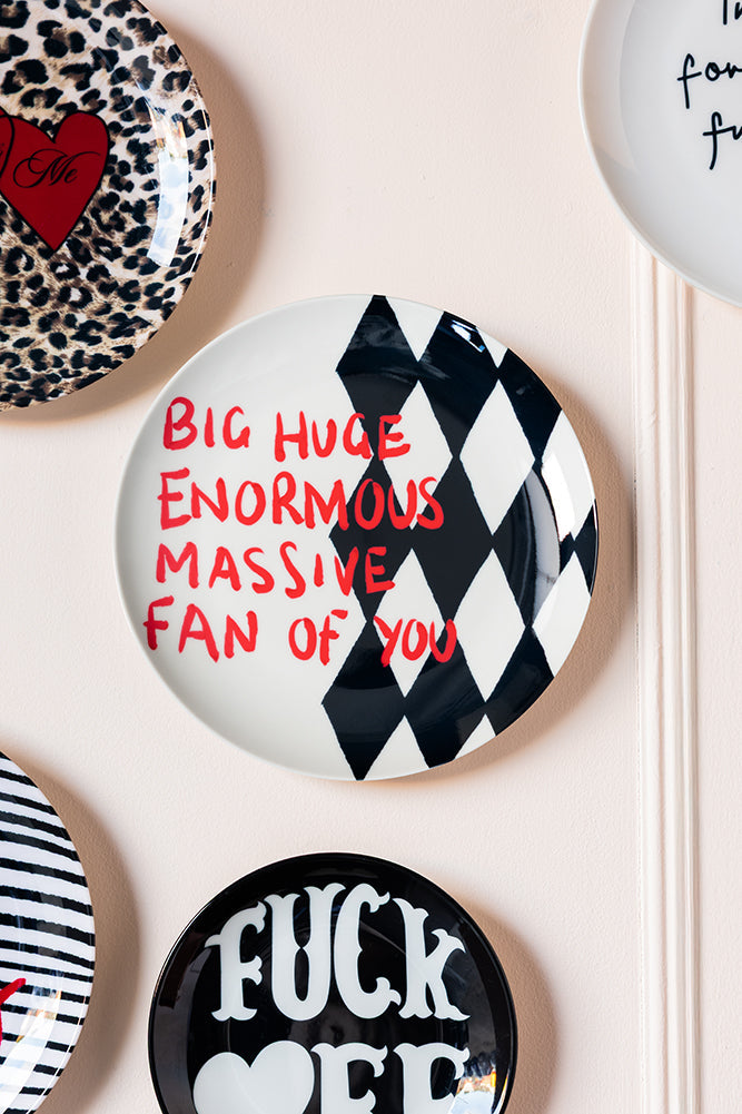 Big Fan Decorative Wall Plate