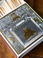 Black & Gold Fireplace Matches