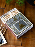 Black & Gold Fireplace Matches