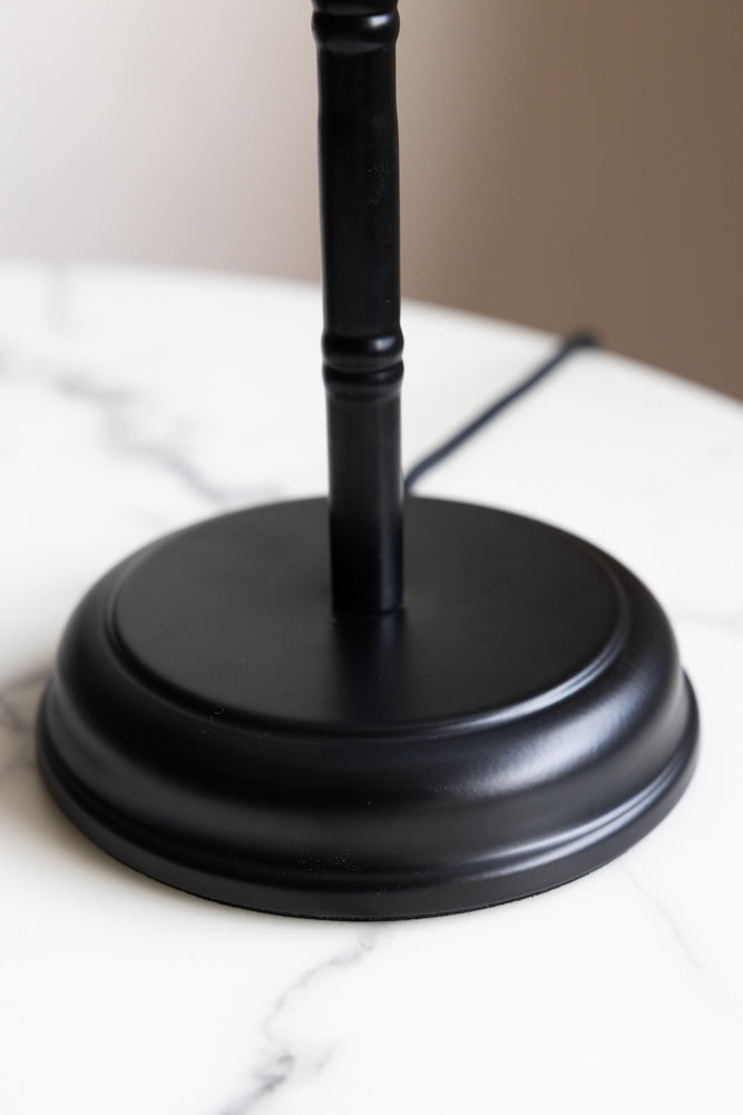 Black & White Desert Table Lamp