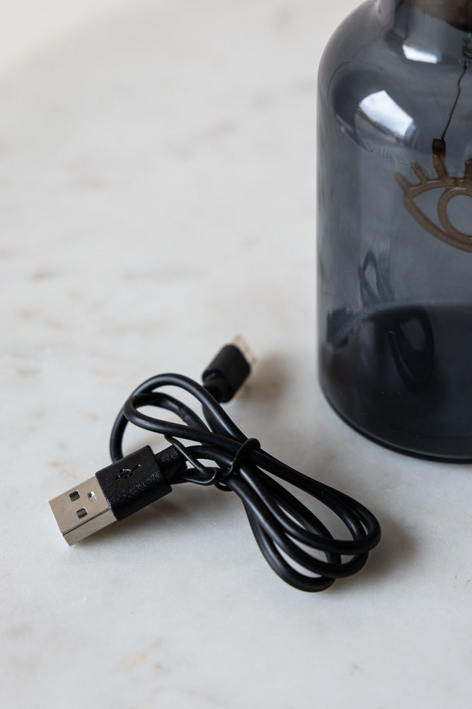 Blue Eye Neon Bottle Light