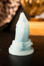 Blue Praying Hands Candle