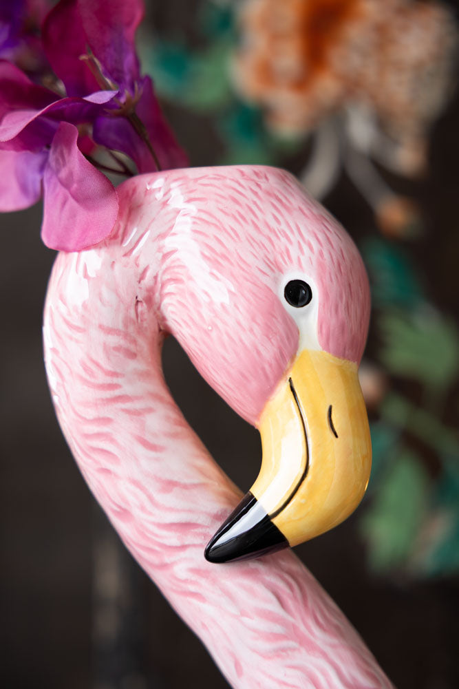 Blush Pink Flamingo Bud Vase