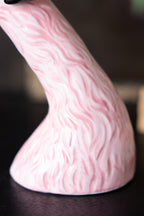 Blush Pink Flamingo Bud Vase