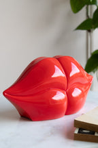Bold Red Lips Bookends