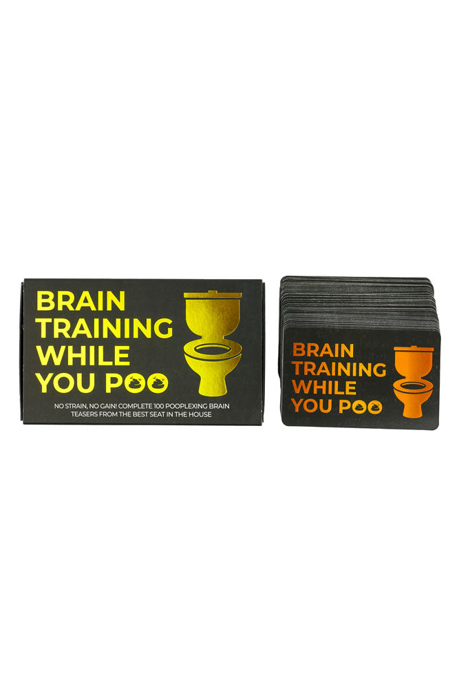 Brain Training While You Poo Card Pack