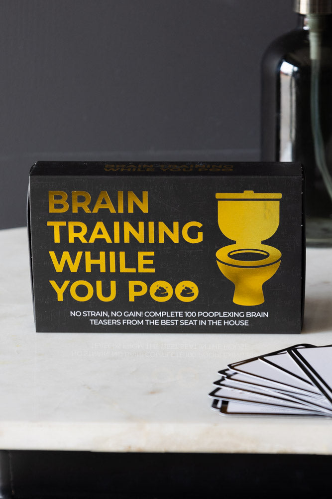 Brain Training While You Poo Card Pack