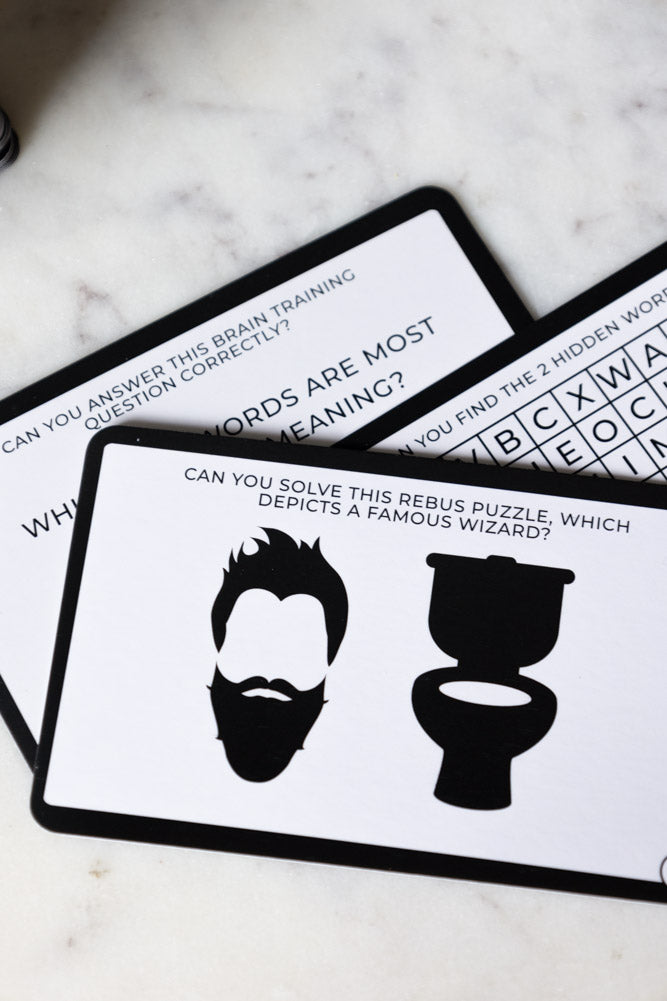 Brain Training While You Poo Card Pack