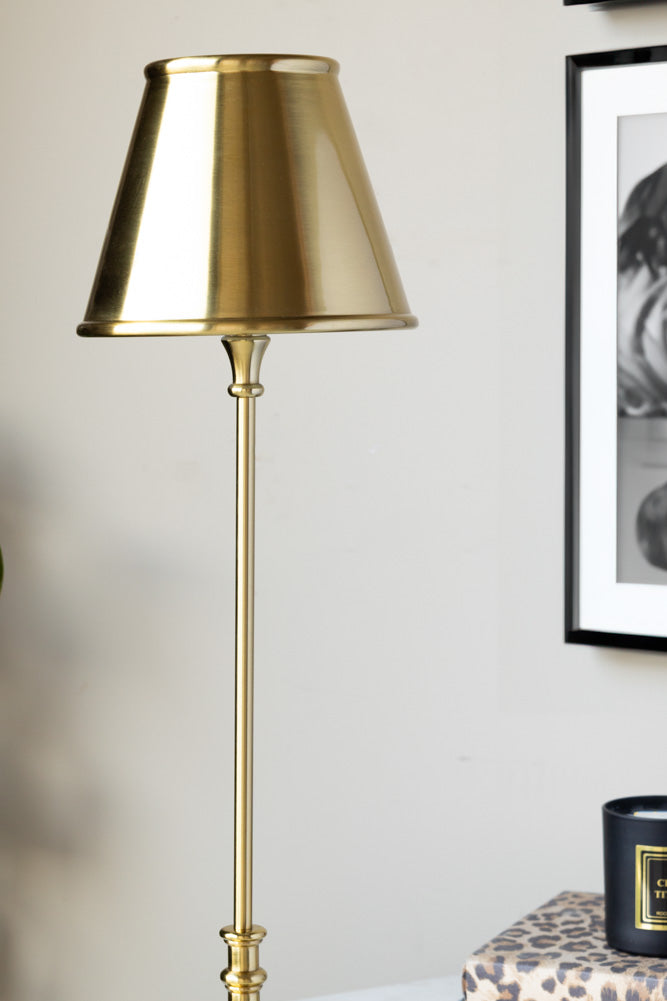 Brass Slim Table Lamp