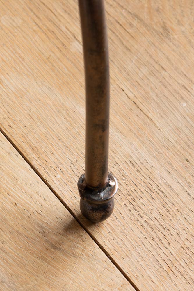 Bronze Effect Chess Side Table