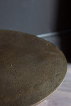 Bubble Glass Side Table & Floor Lamp