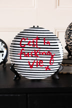 C'est La Fucking Vie Decorative Wall Plate
