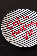 C'est La Fucking Vie Decorative Wall Plate