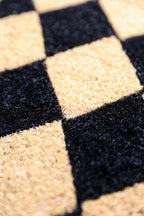 Checkered Patterned Doormat