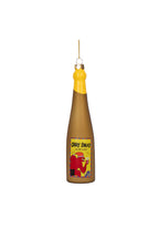 Christmas Wine Bottle Glass Christmas Tree Decoration