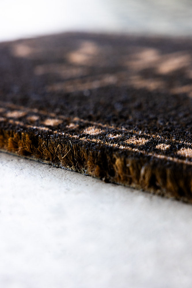 Come In Or Fuck Off Brown Doormat