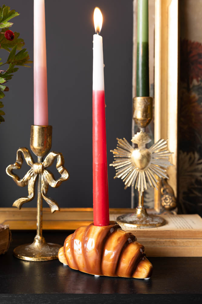 Croissant Candle Holder