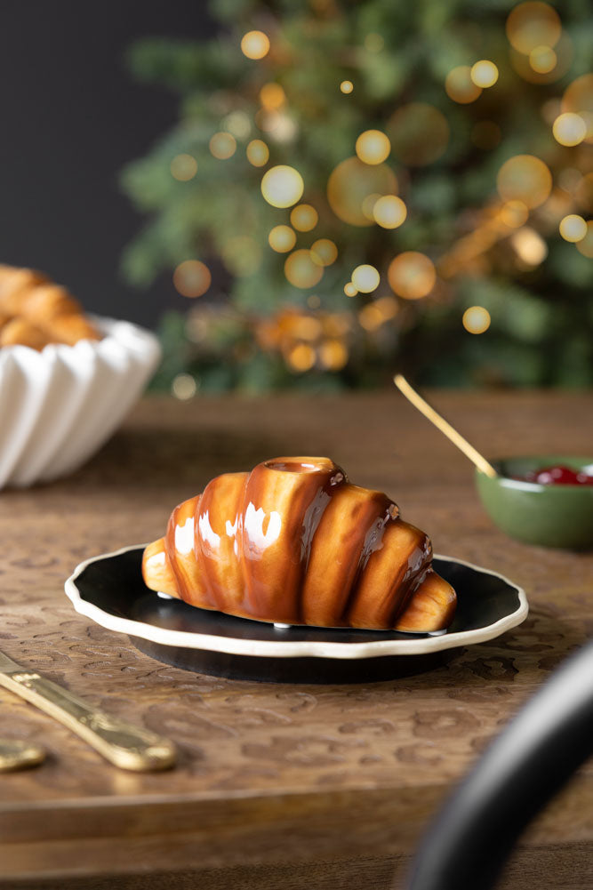 Croissant Candle Holder