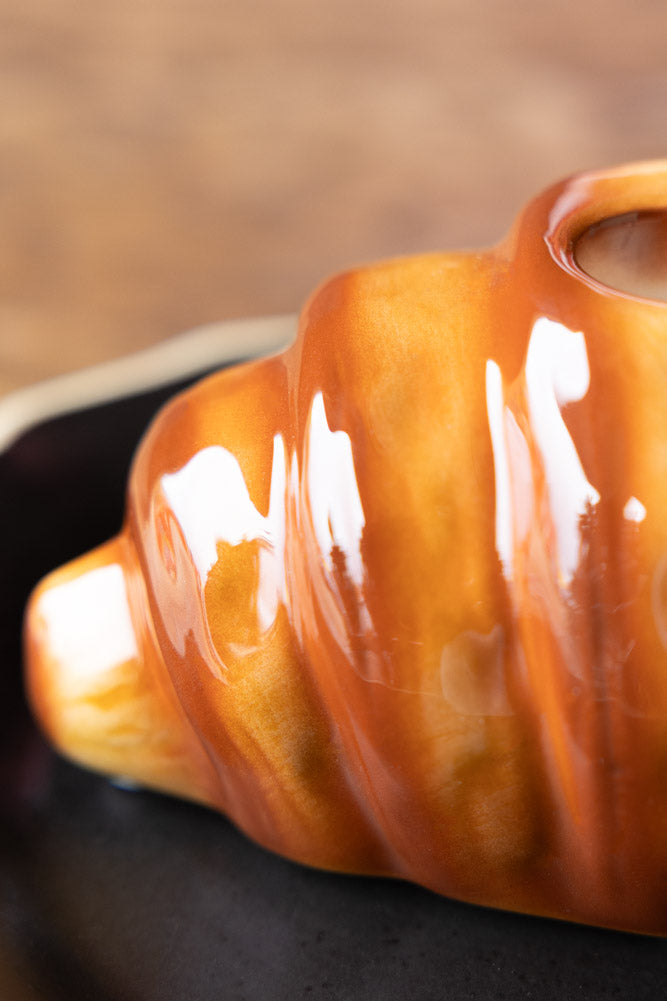 Croissant Candle Holder
