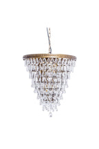 Crystal Droplets Chandelier