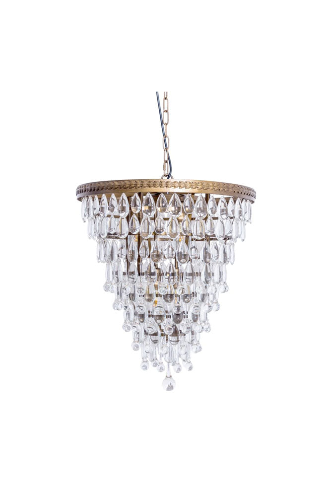 Crystal Droplets Chandelier