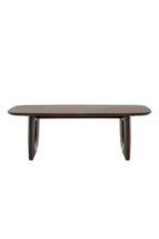 Curved Mango Wood Coffee Table